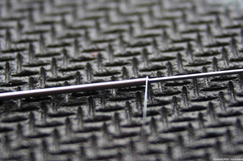 wrap the Clapton wire around the whole length of the core wire